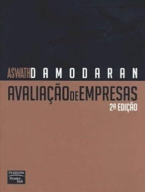 Capa do livro Avaliação de Empresas de Aswath Damodaran sobre valuation e finanças corporativas