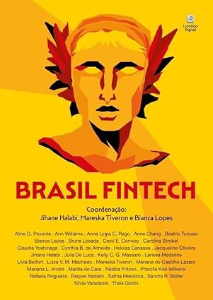 “Capa do livro Brasil Fintech de Jihane Halabi sobre fintechs e inovação financeira no Brasil”.
