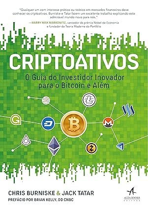 Capa do livro Criptoativos de Chris Burniske sobre Bitcoin, blockchain e investimentos digitais