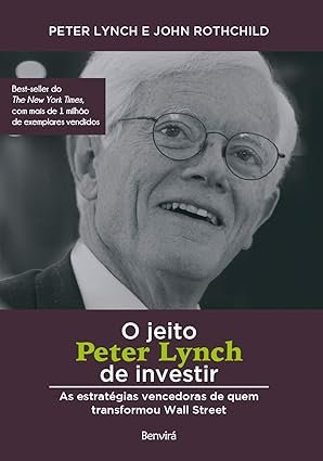 Capa do livro O Jeito Peter Lynch de Investir de Peter Lynch sobre investimentos em ações