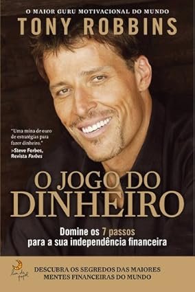 Capa do livro O Jogo do Dinheiro de Tony Robbins sobre investimentos e liberdade financeira
