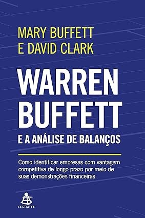 Capa do livro Warren Buffett e a Análise de Balanços de Mary Buffett sobre investimentos e relatórios financeiros