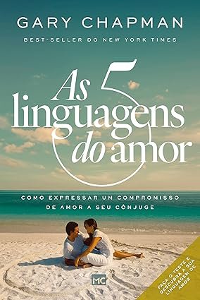 Capa do livro As 5 Linguagens do Amor de Gary Chapman sobre relacionamentos e vida a dois