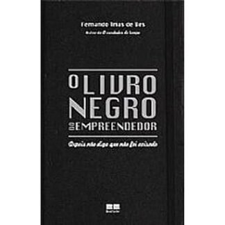 “Capa do livro O Livro Negro do Empreendedor de Fernando Trías de Bes sobre erros no empreendedorismo”